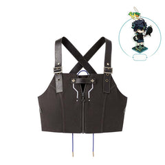 Genshin Impact Kinich Impression Cropped Utility Vest