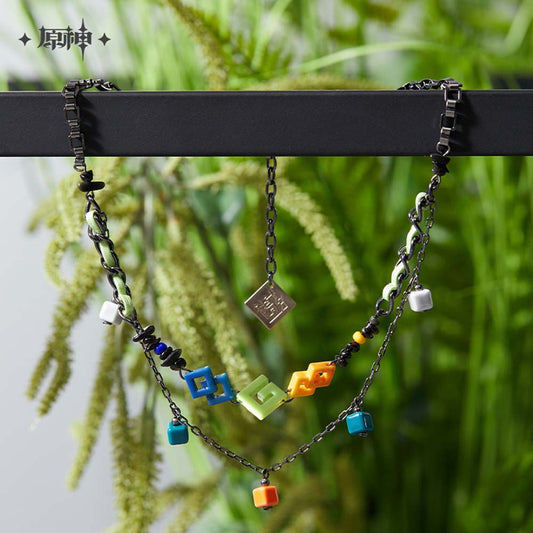 Genshin Impact Kinich Impression Double Layer Short Necklace