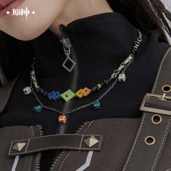 Genshin Impact Kinich Impression Double Layer Short Necklace