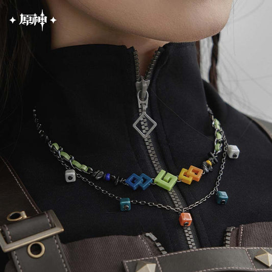 Genshin Impact Kinich Impression Double Layer Short Necklace