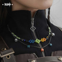 Genshin Impact Kinich Impression Double Layer Short Necklace