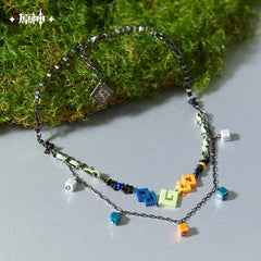 Genshin Impact Kinich Impression Double Layer Short Necklace