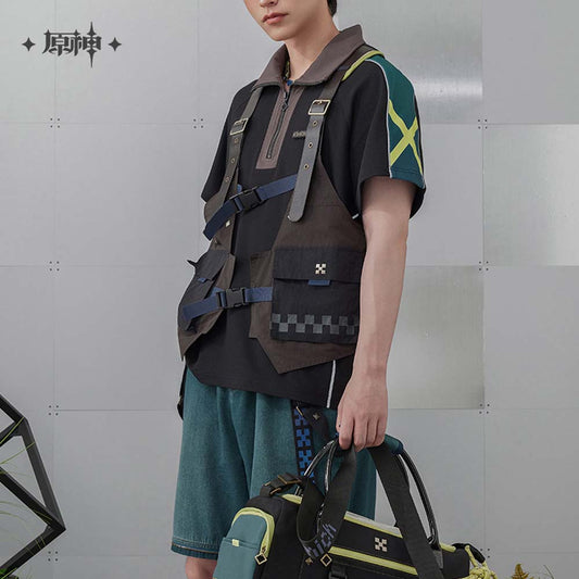 Genshin Impact Kinich Impression Outdoor Utility Work Vest