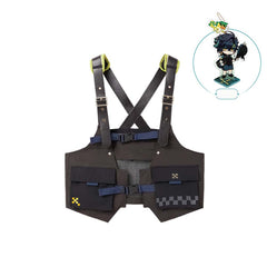 Genshin Impact Kinich Impression Outdoor Utility Work Vest