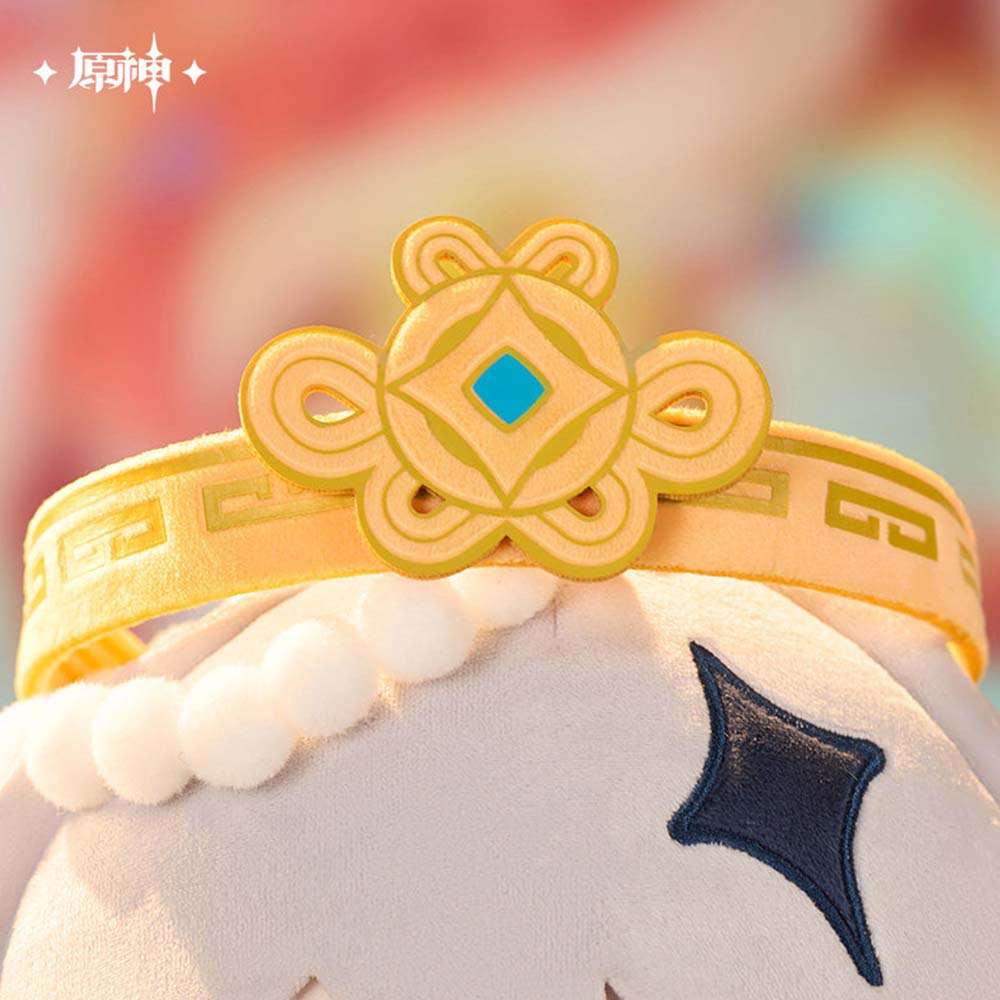 Genshin Impact “Little God of Wealth” Paimon Plush Doll