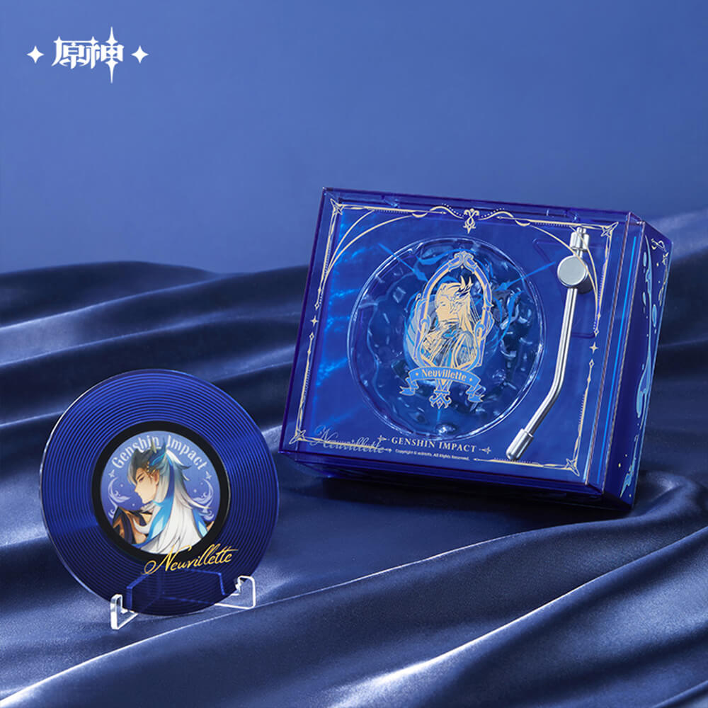 Genshin Impact Neuvillette Impression Ordainer Of Inexorable Judgment Bluetooth Speaker