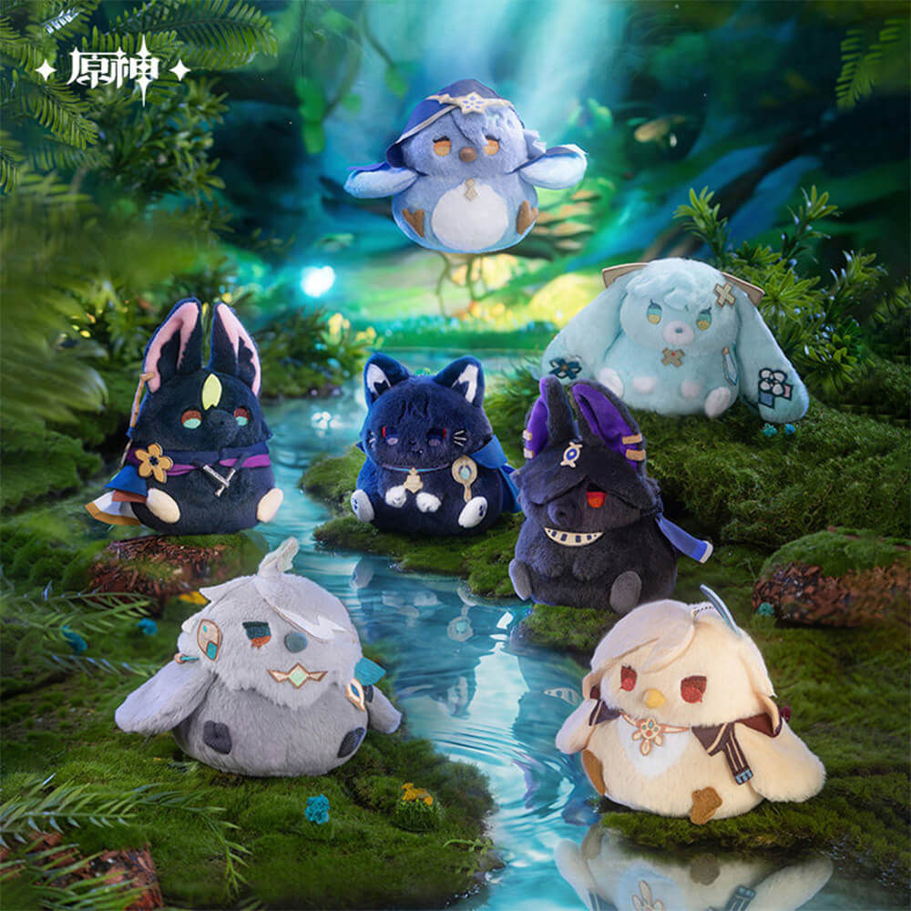 Genshin Impact Rice Ball Pet Plush Pendant