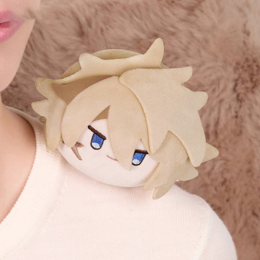 Genshin Impact Varka Knights of Favonius Big Head Magnetic Plush
