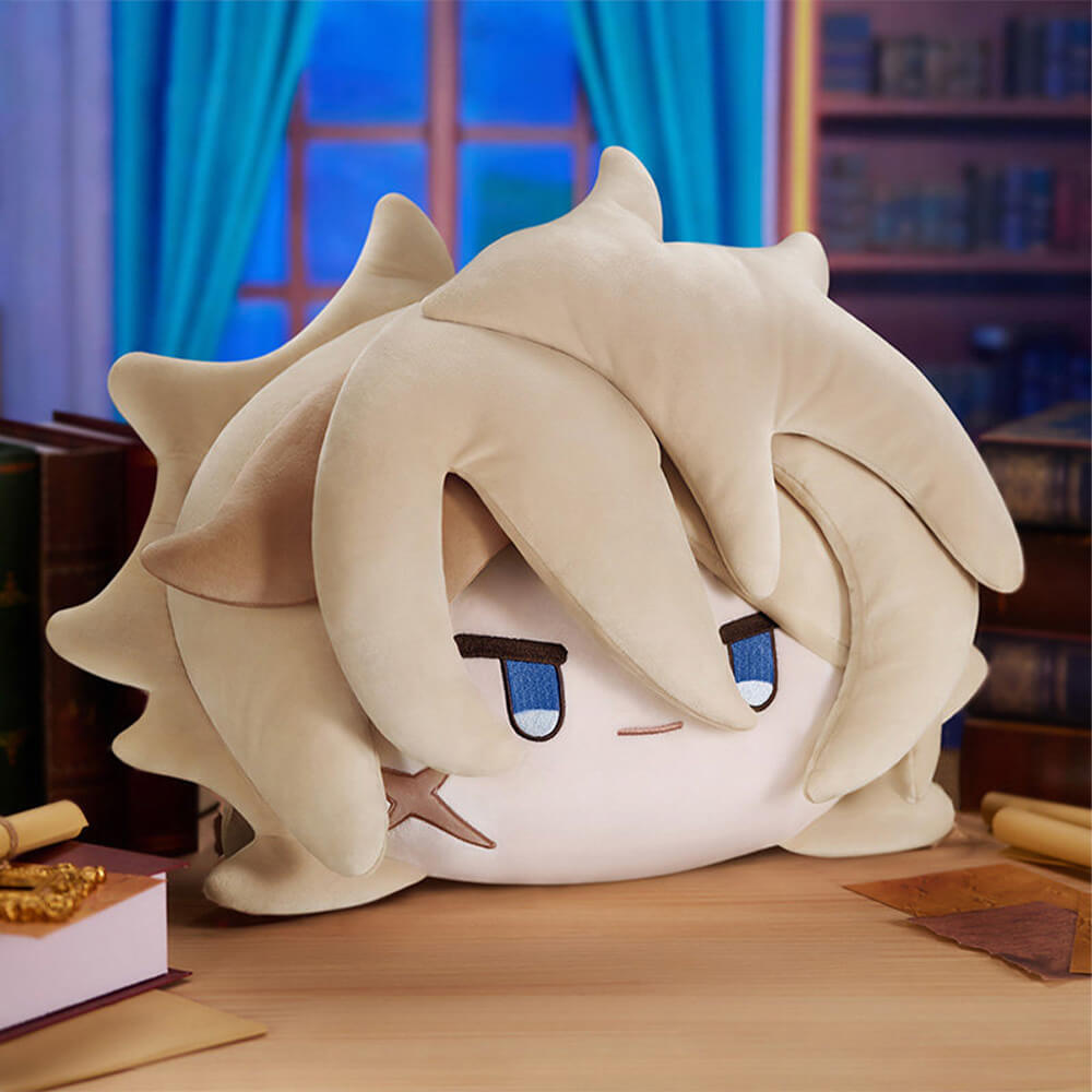 Genshin Impact Varka Knights of Favonius Big Head Plush Throw Pillow