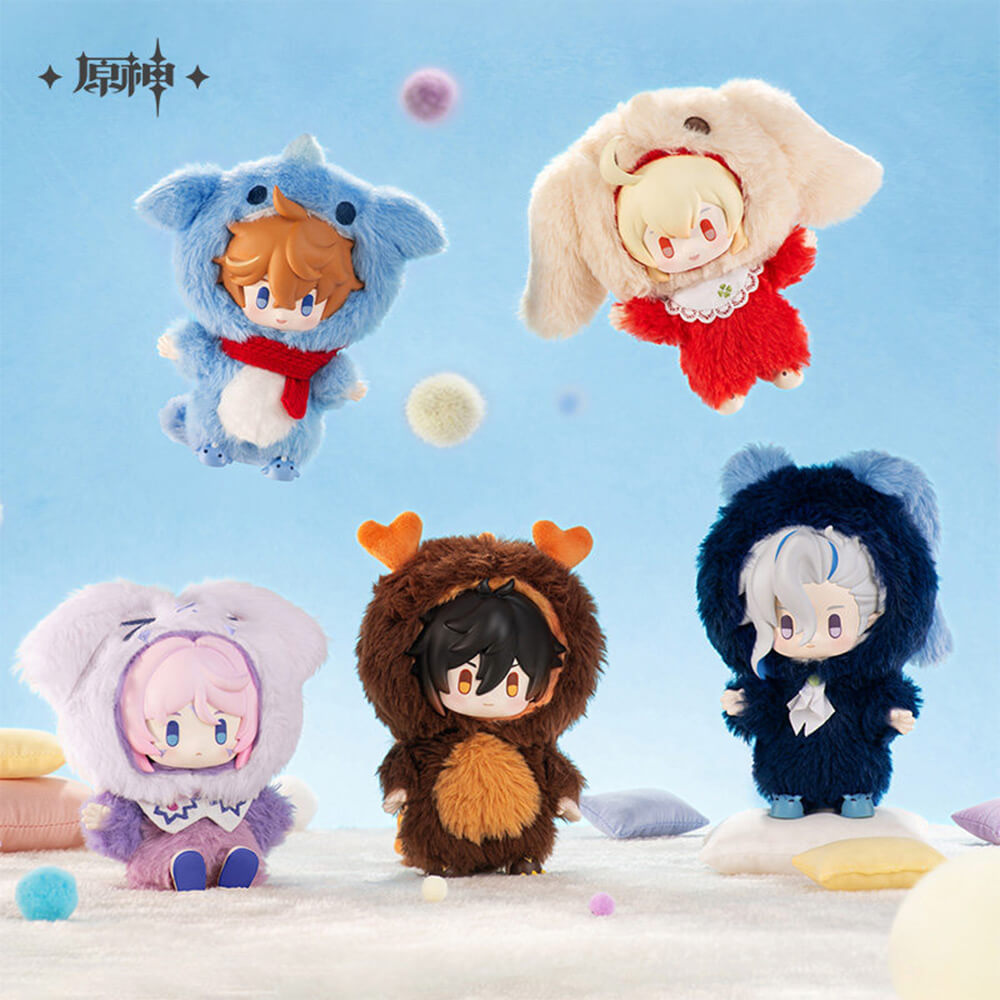 Genshin Impact Winter Nesting Series Plush Pendant