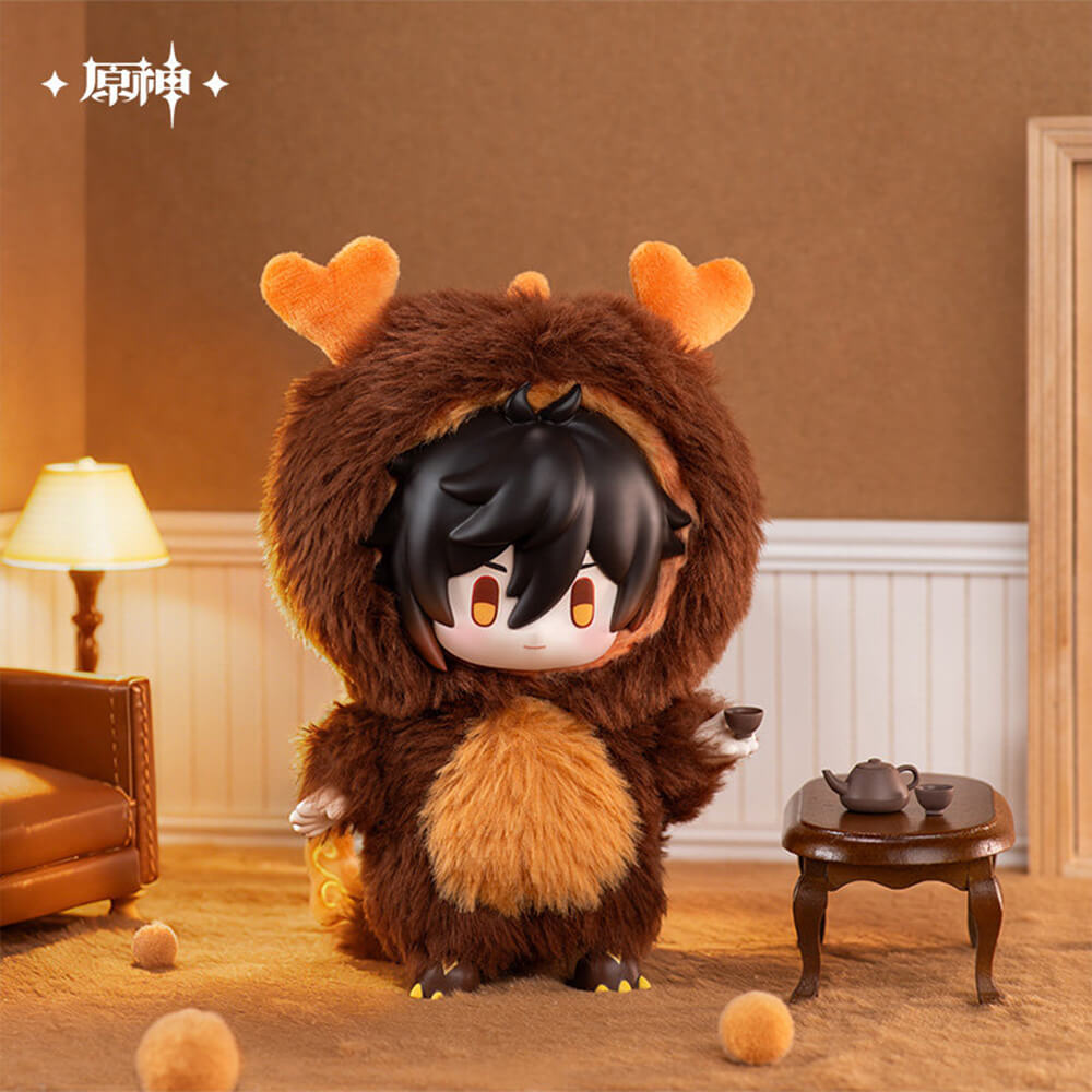 Genshin Impact Winter Nesting Series Plush Pendant