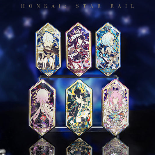 Honkai: Star Rail As I've Written Series Tinplate Badges
