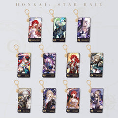 Honkai: Star Rail Erudition Path Character Keychain