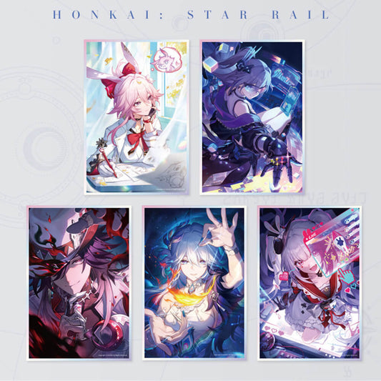 Honkai: Star Rail Light Cone Acrylic Colored Paper