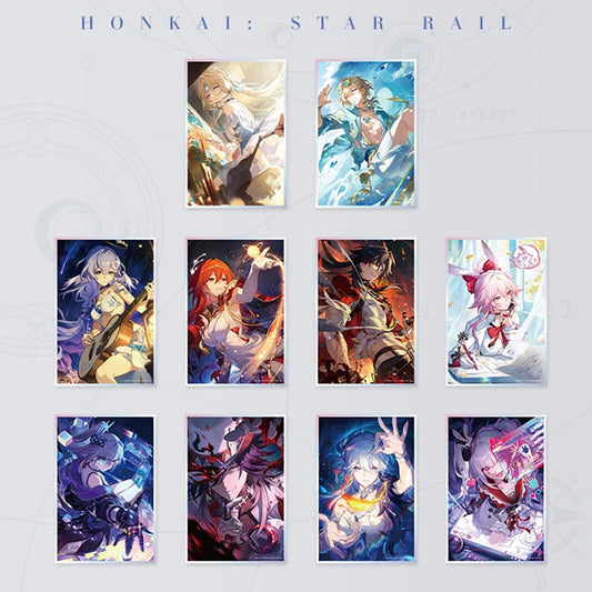 Honkai: Star Rail Light Cone Acrylic Colored Paper