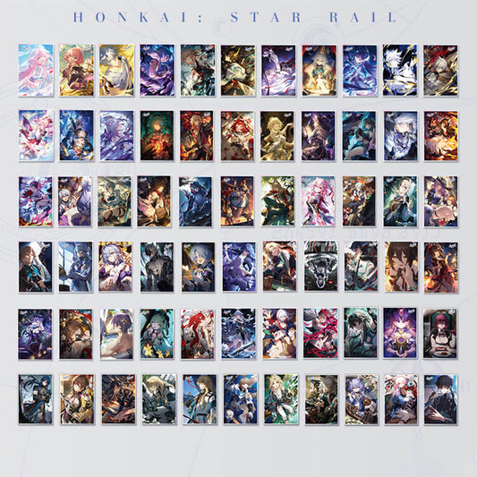 Honkai: Star Rail Light Cone Acrylic Colored Paper
