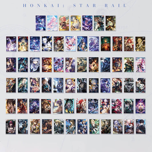 Honkai: Star Rail Light Cone Acrylic Colored Paper