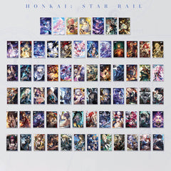 Honkai: Star Rail Light Cone Acrylic Colored Paper