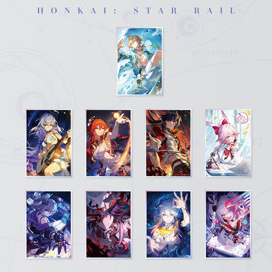 Honkai: Star Rail Light Cone Acrylic Colored Paper