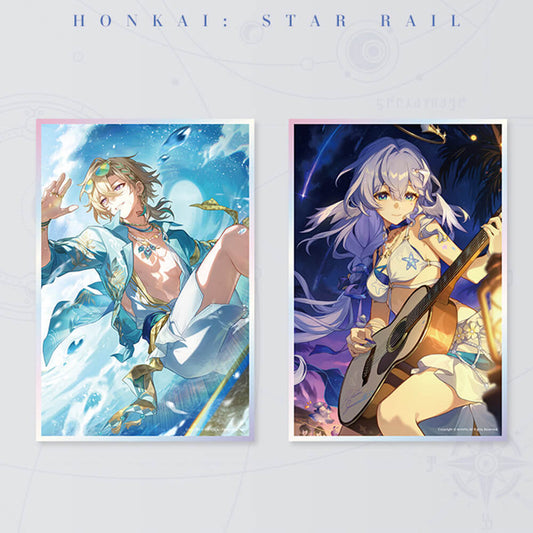 Honkai: Star Rail Light Cone Acrylic Colored Paper
