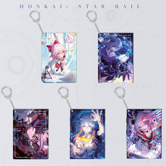 Honkai: Star Rail Light Cone Acrylic Keychain