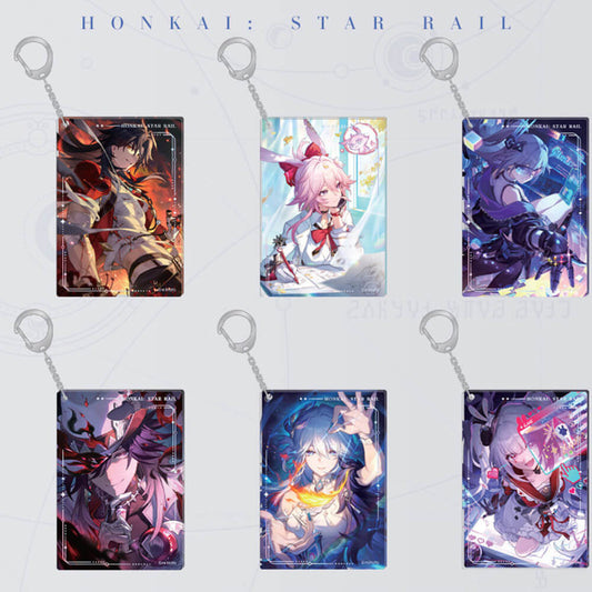 Honkai: Star Rail Light Cone Acrylic Keychain