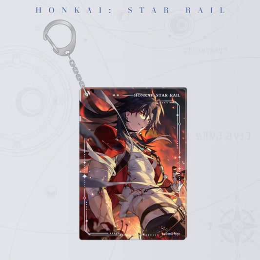 Honkai: Star Rail Light Cone Acrylic Keychain