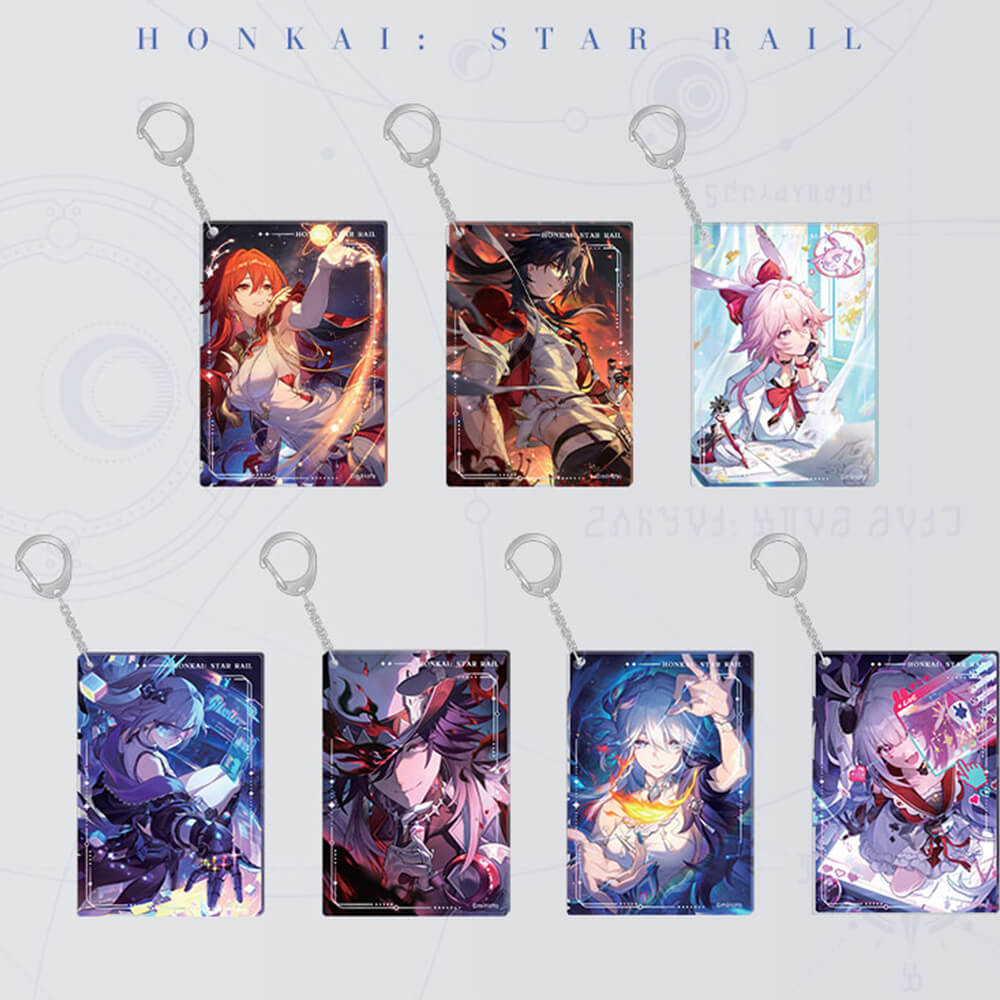 Honkai: Star Rail Light Cone Acrylic Keychain