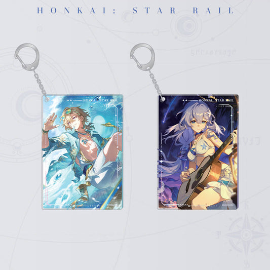 Honkai: Star Rail Light Cone Acrylic Keychain