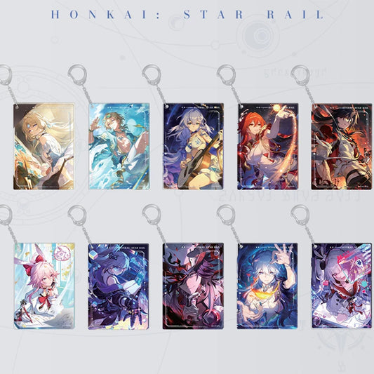 Honkai: Star Rail Light Cone Acrylic Keychain