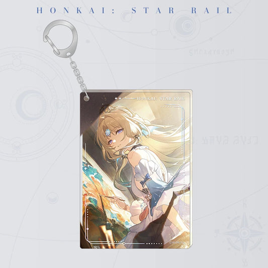 Honkai: Star Rail Light Cone Acrylic Keychain