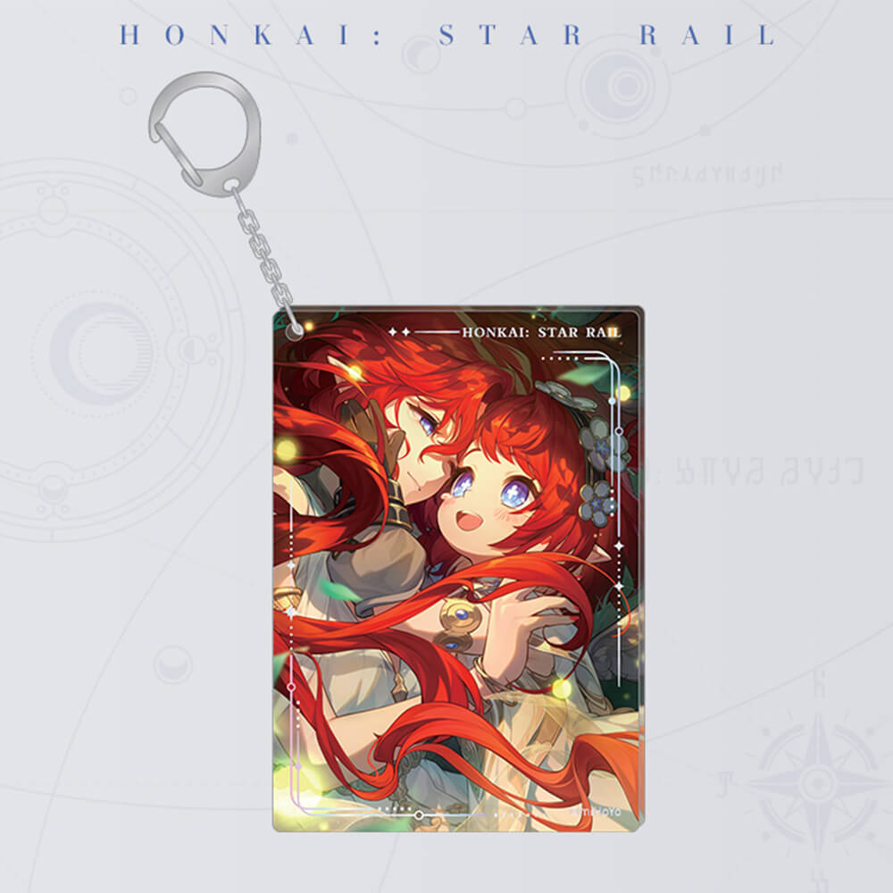 Honkai: Star Rail Light Cone Acrylic Keychain