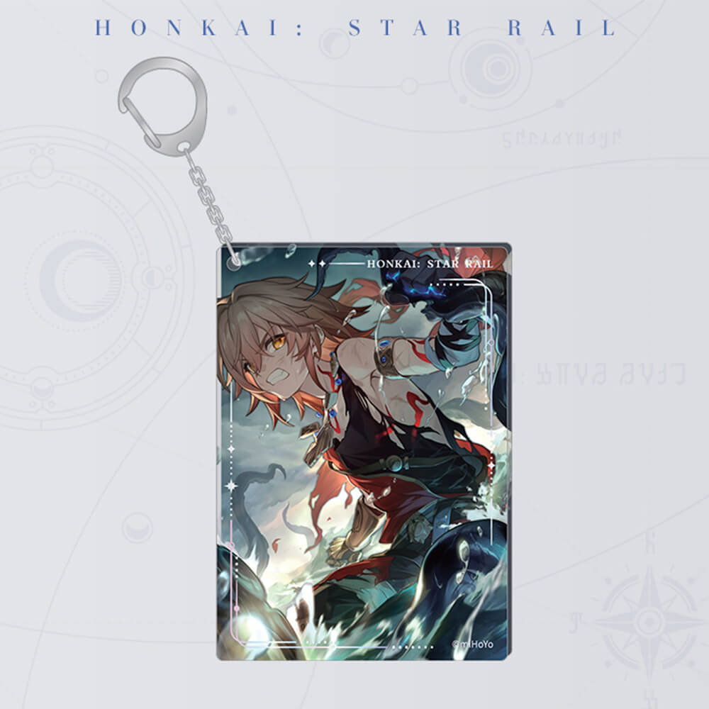 Honkai: Star Rail Light Cone Acrylic Keychain