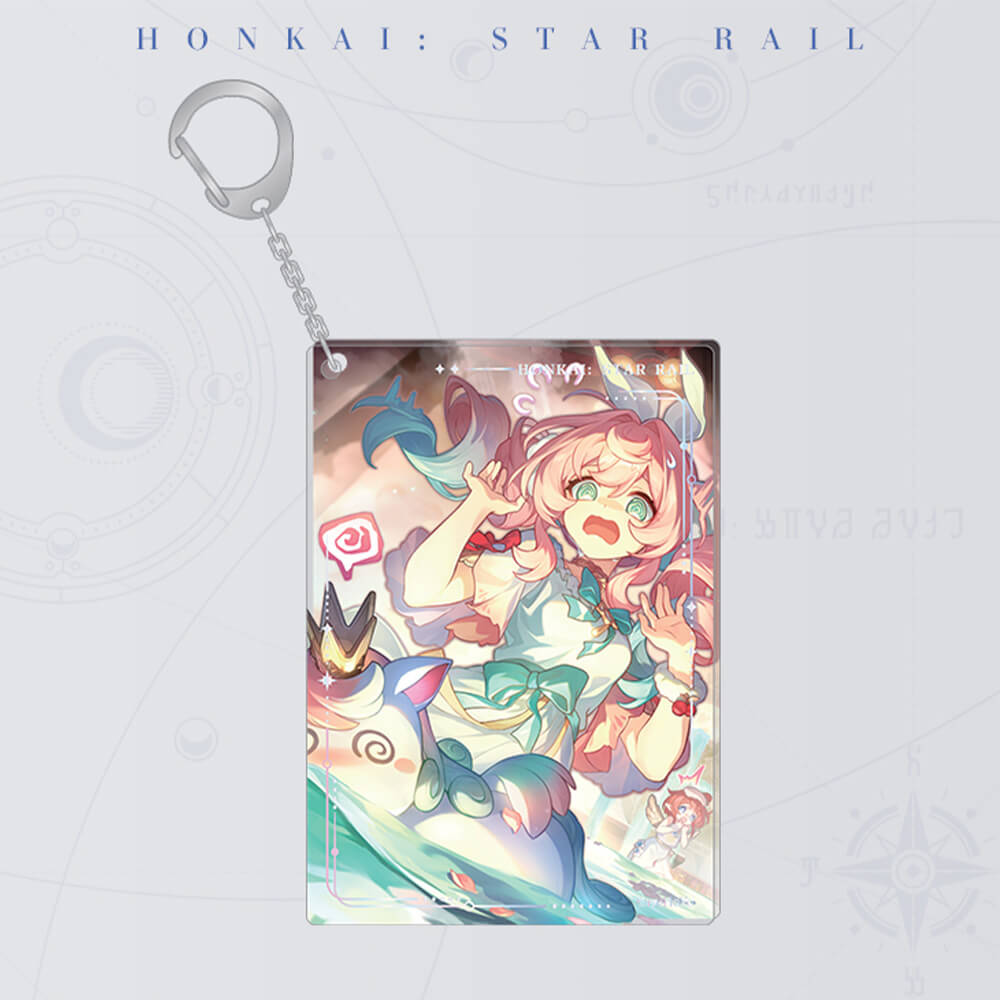 Honkai: Star Rail Light Cone Acrylic Keychain