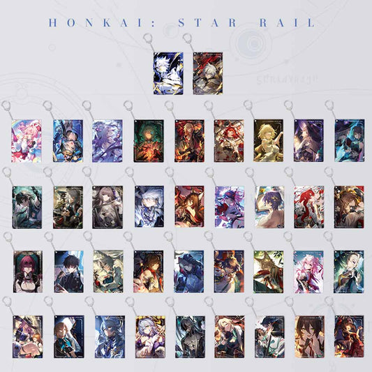 Honkai: Star Rail Light Cone Acrylic Keychain