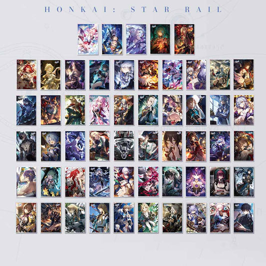 Honkai: Star Rail Light Cone Acrylic Colored Paper
