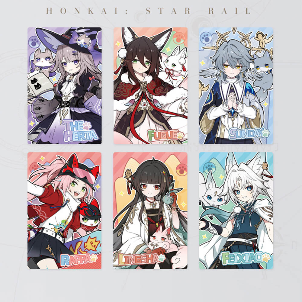 Honkai: Star Rail Little Cat Series Laser Tickets