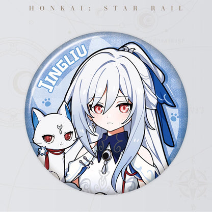 Honkai: Star Rail Little Cat Series Tinplate Badge