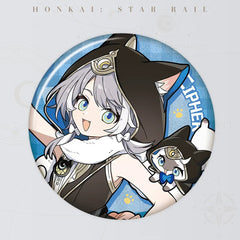 Honkai: Star Rail Little Cat Series Tinplate Badge