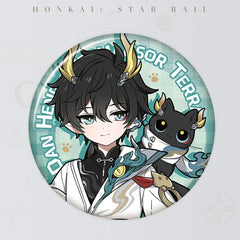 Honkai: Star Rail Little Cat Series Tinplate Badge