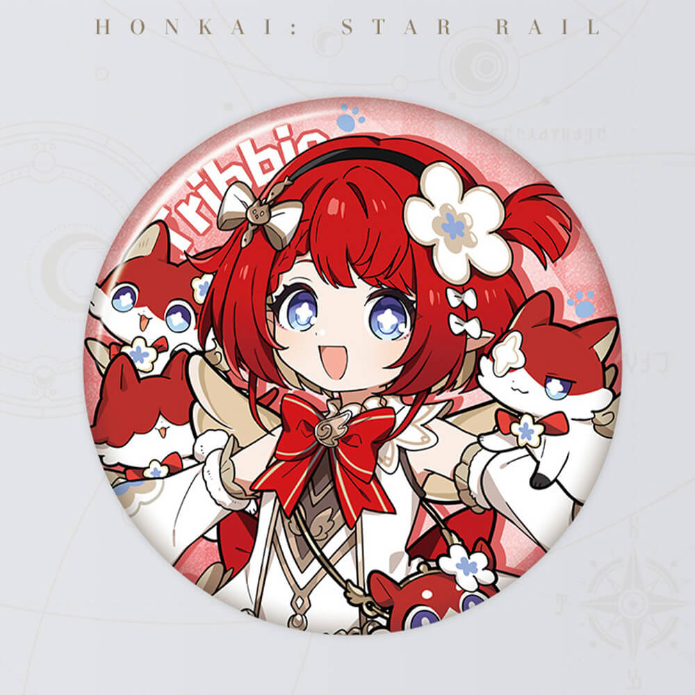 Honkai: Star Rail Little Cat Series Tinplate Badge
