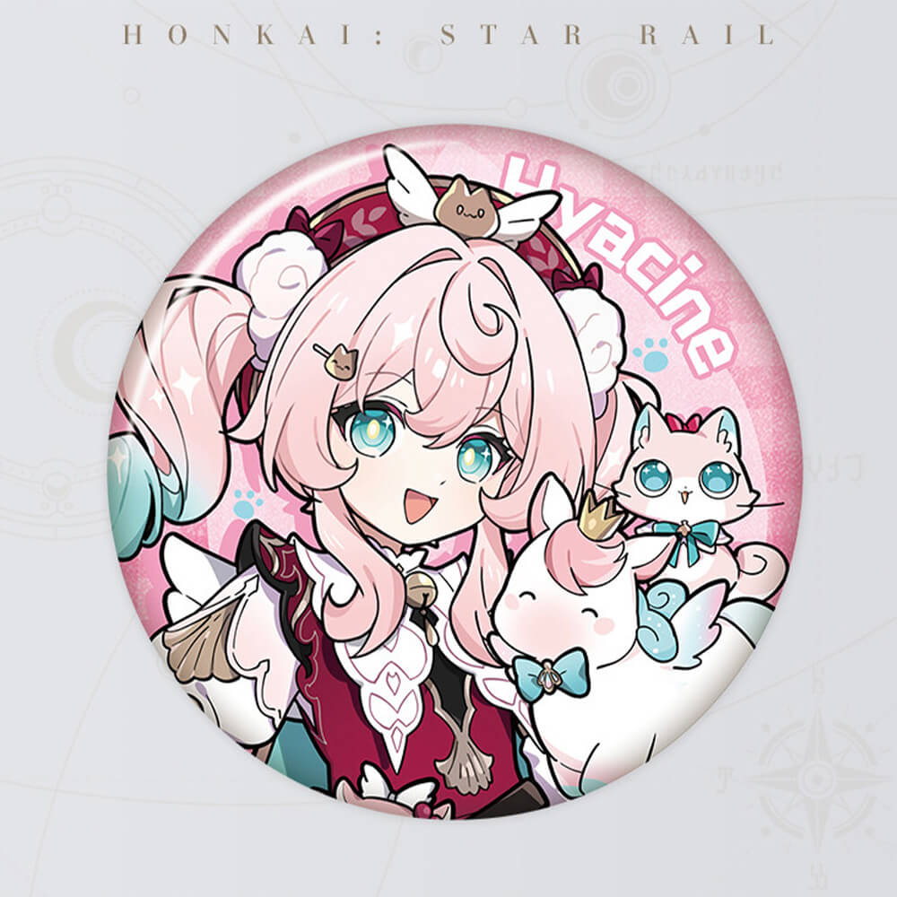 Honkai: Star Rail Little Cat Series Tinplate Badge