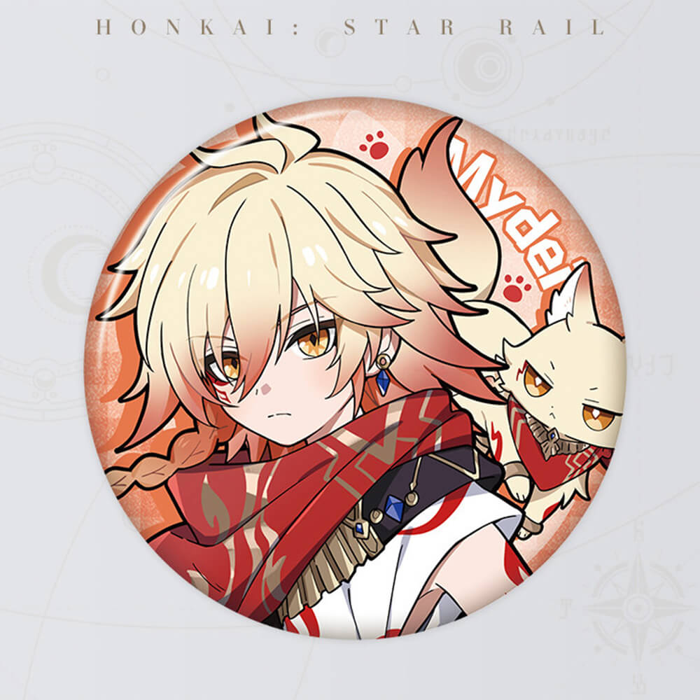 Honkai: Star Rail Little Cat Series Tinplate Badge