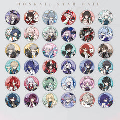 Honkai: Star Rail Little Cat Series Tinplate Badge