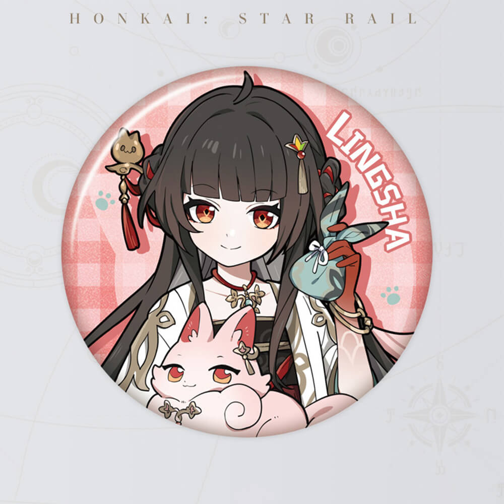Honkai: Star Rail Little Cat Series Tinplate Badge
