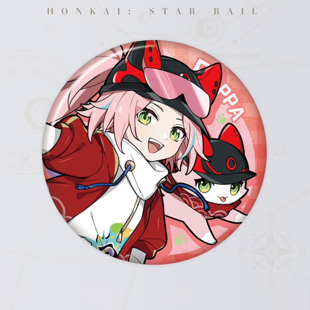 Honkai: Star Rail Little Cat Series Tinplate Badge