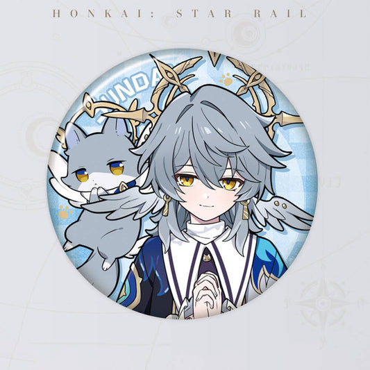Honkai: Star Rail Little Cat Series Tinplate Badge