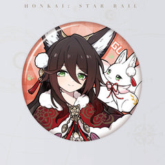 Honkai: Star Rail Little Cat Series Tinplate Badge