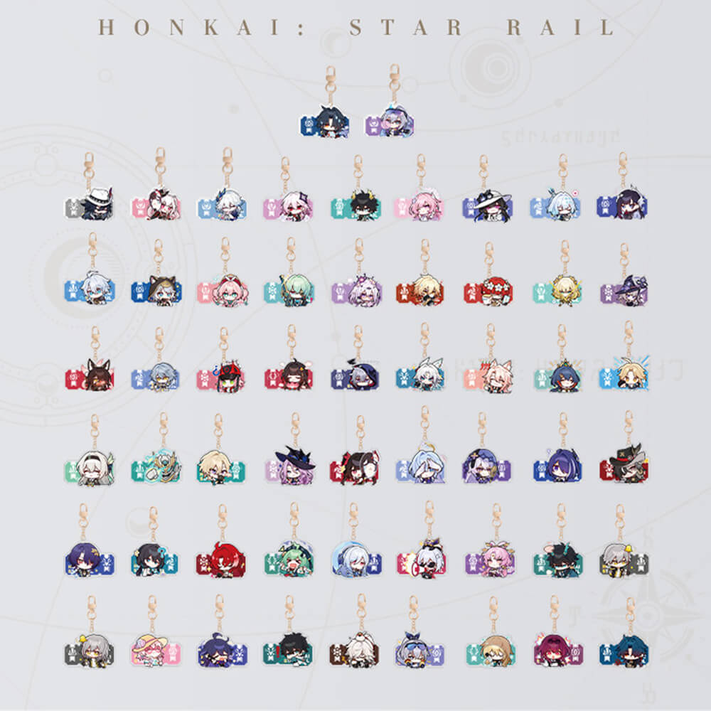 Honkai: Star Rail Mini Acrylic Pendant