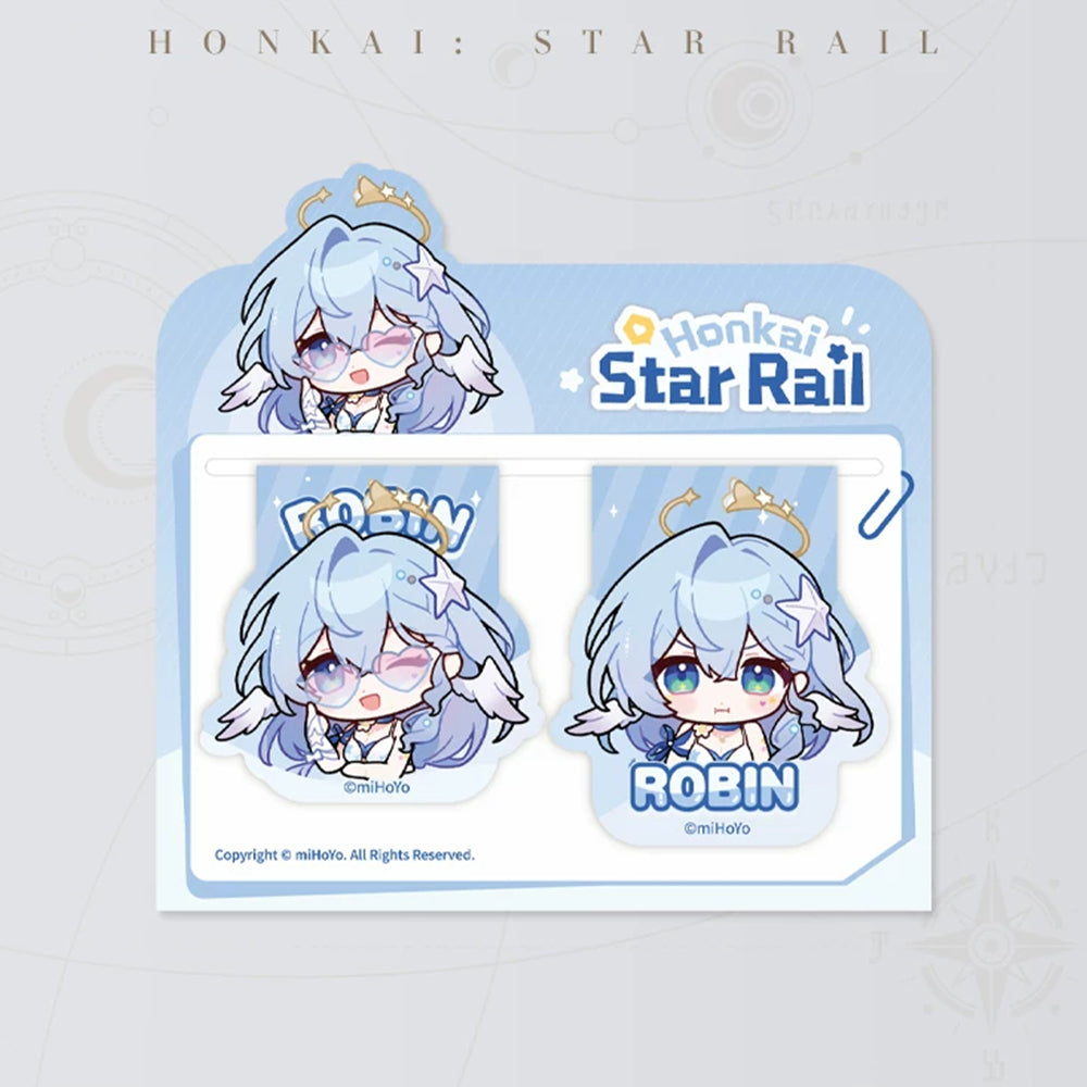 Honkai: Star Rail Pom-Pom Gallery Soft Magnetic Bookmark Set